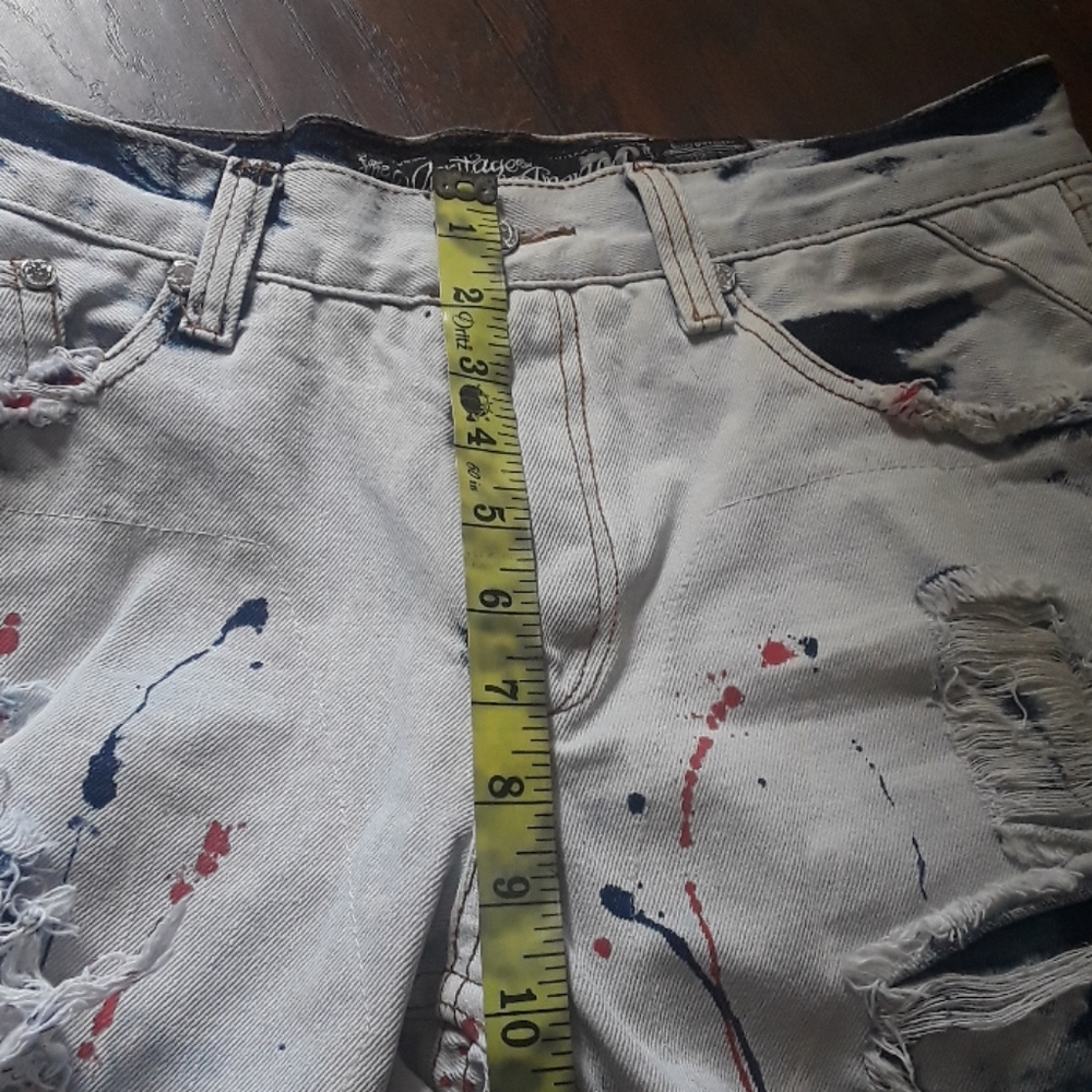 The Heritage By America 76 Denim Distillery shorts - Picture 12 of 16